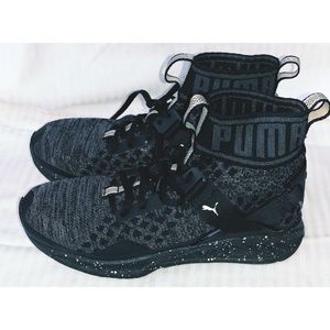 Puma Ignite evoknit Metal Sneaker Black 8